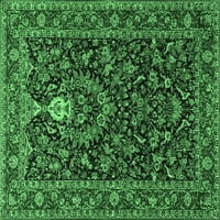 Ахгли Компанија Внатрешен Правоаголник Персиски Смарагд Зелен Традиционален Простор Килими, 2'5'