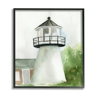 Sulpell Industries Hyannis Coast Lighthouse Waterside Architecture Black Dramed, 20), Дизајн од Мелиса Хајат ДОО