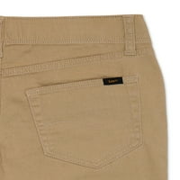 Ли Момци Премиум тенок панталони со двојки, големини 8- и хаски