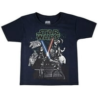 Војна на Starвездите Нова надеж сјај во маицата во темната младинска маица