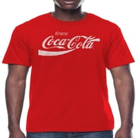 Класична облека Кока Кола Кока, маичка за кратки ракави за машка графичка екипа